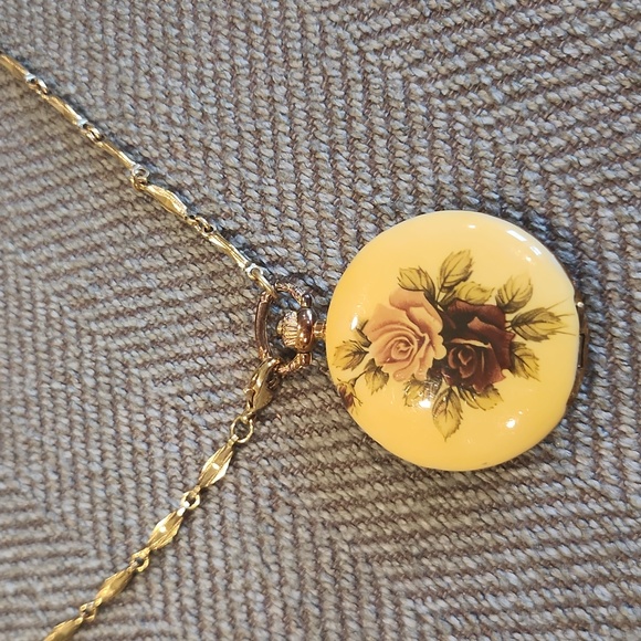 1928 Lock it Charm Watch Necklace - Picture 2 of 6